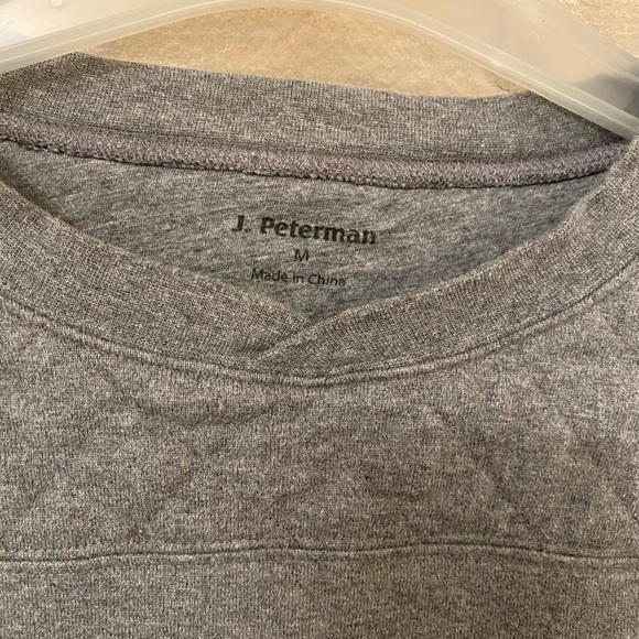 J. PETERMAN - Vintage Heavy Shoulder & Elbow Pads Md. Rugby Pullover Sweatshirt - Picture 12 of 15